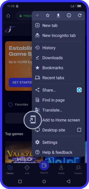 Jet4Bet Live Casino auf Android — Roulette und Blackjack